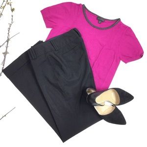 Banana Republic Black Wool Jackson Fit Dress Pants